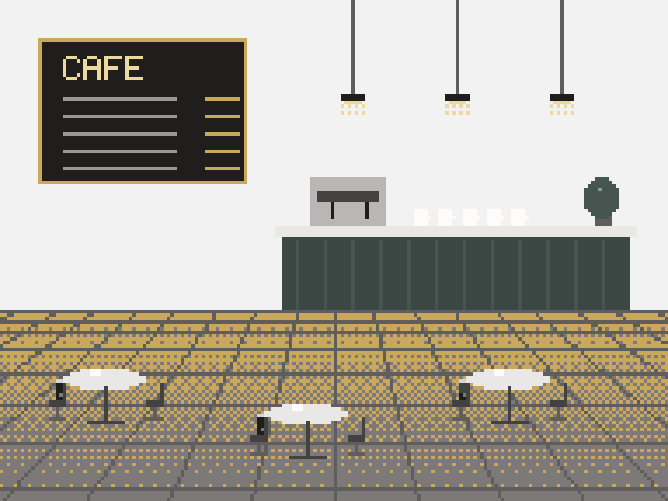 Café and food hall